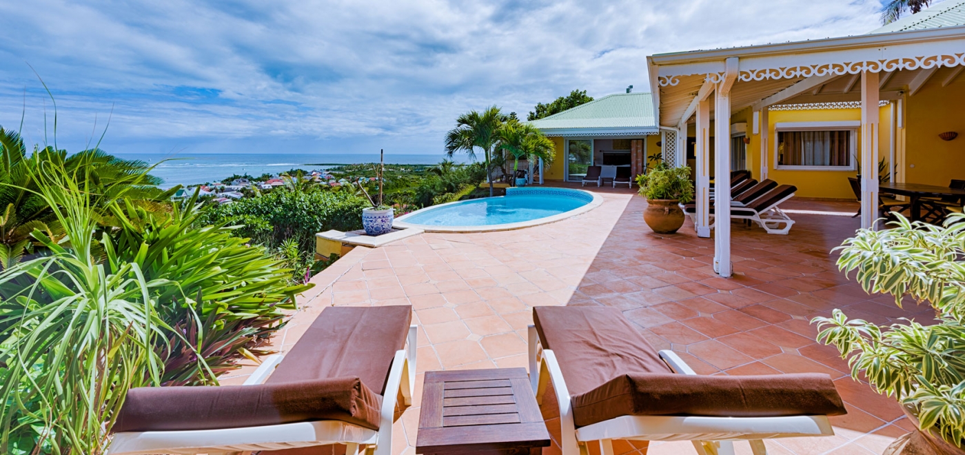 Villa Coccinelle 4 Bedroom Ocean View Located in Exquisite